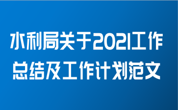 水利局关于2021工作总结及工作计划范文